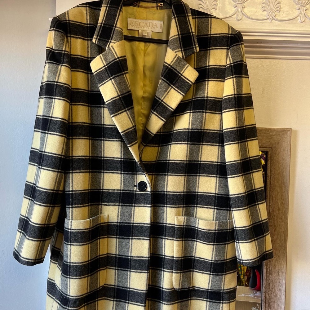 Authentic ESCADA wool jacket - Picture 9 of 11